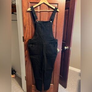 Women’s size XL black Wallflower overalls